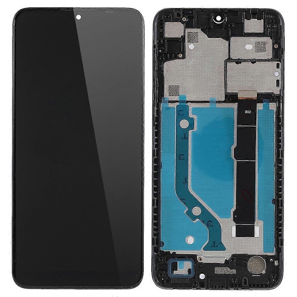 For Alcatel 1V (2020) 5007 Grade C LCD Screen and Digitizer Assembly Frame Part (Without Logo)