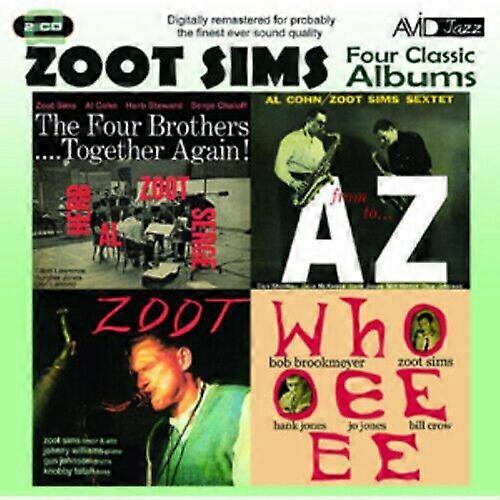 Zoot Sims Four Classic Albums CD 2 discs (2009) NEW