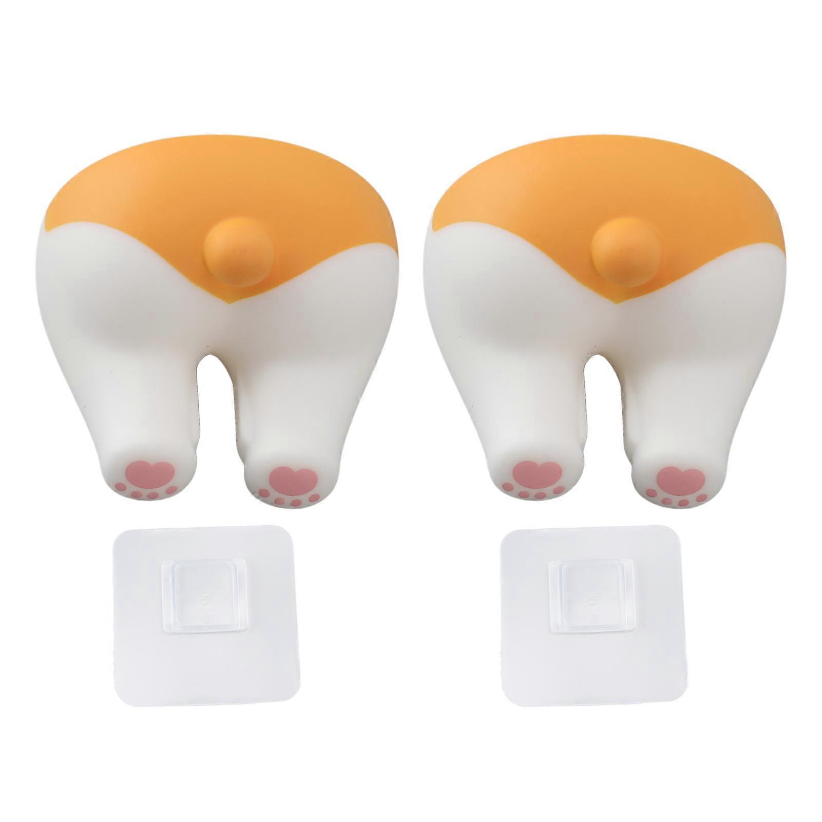 Cute Wall Mounted Toothbrush Holder Animal Kitchen Bathroom Hanger