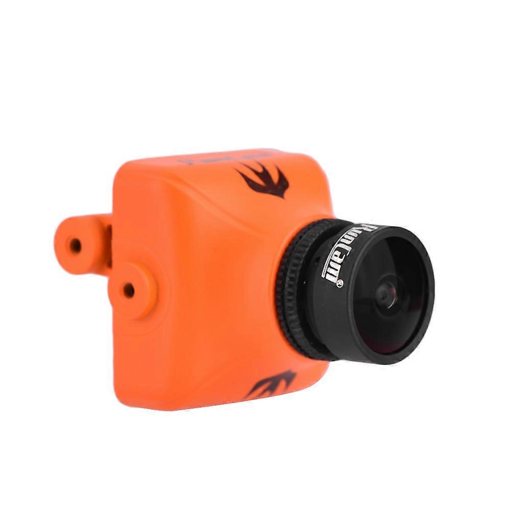 Mini FPV Quadcopter Drone 600TVL 0.01Lux 150° FOV Camera RC Accessory Orange 2.3mm