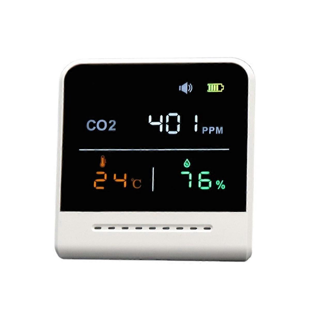 USB Charging Carbon Dioxide Air Quality Detector Temperature Humidity Environment Monitor CO2 Gas C