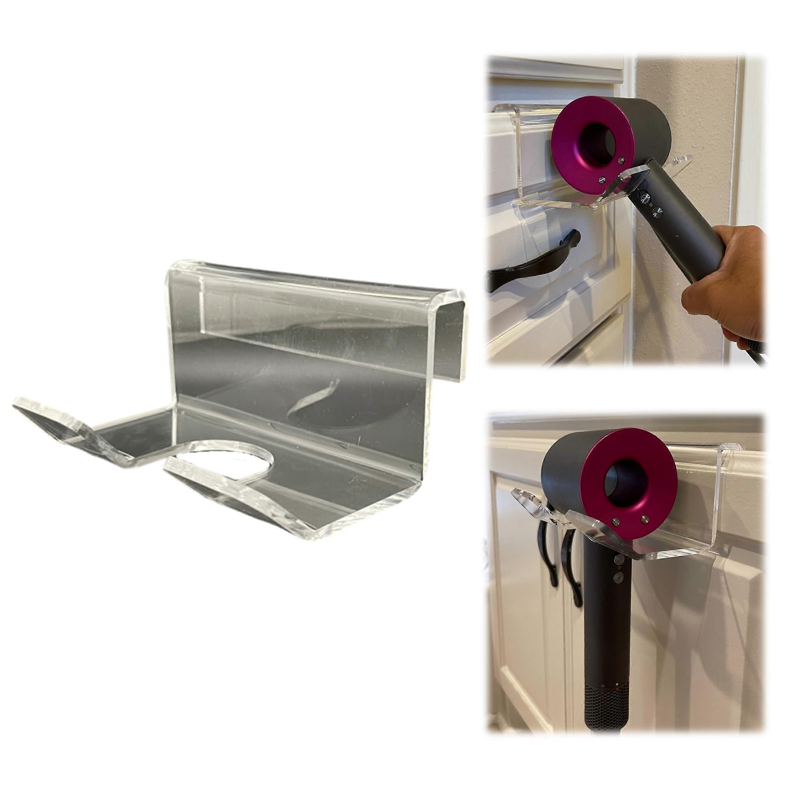 Bathroom Storage Organizer for Hair Dryer and Accessories, Wall-Mounted, Easy Access, Durable Material, Sleek Design