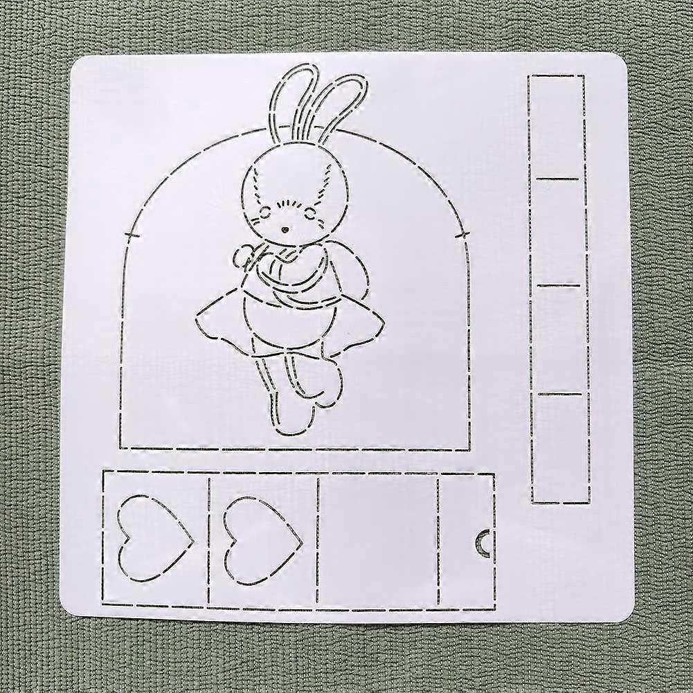 Quilting Stencil Template Lightweight Portable Patchworks Template for DIY Crafting