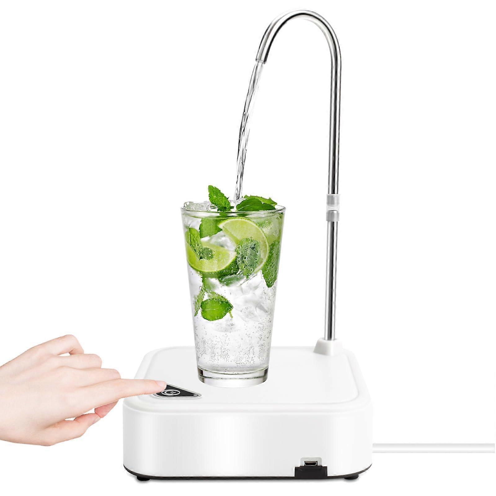 Electric Automatic USB Rechargeable Water Bottle Dispenser for Home Office Use, Versatile, Compact, and Easy to Use