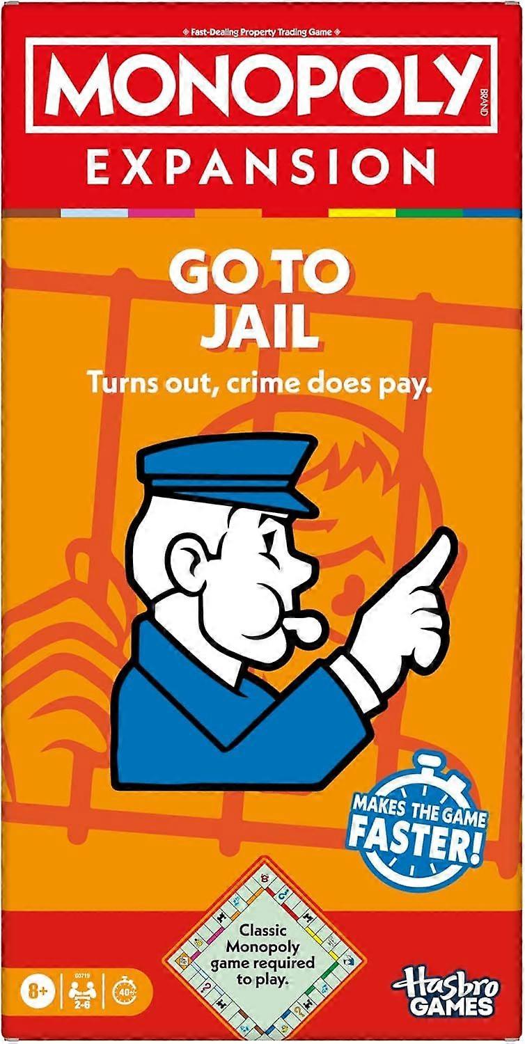 Monopoly Go To Jail Board Game