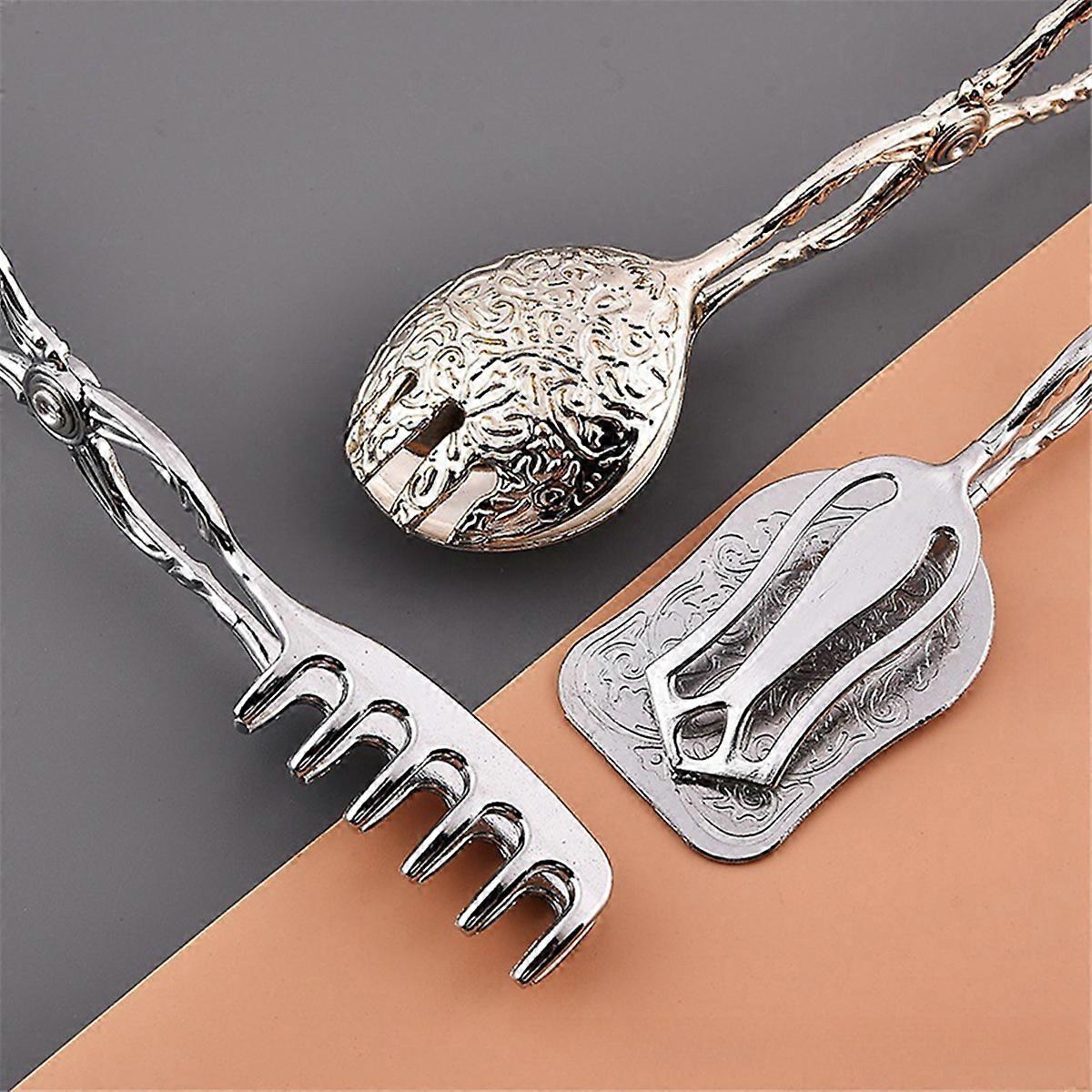 Salad Pastry Clip Baking Barbecue Tools Silver