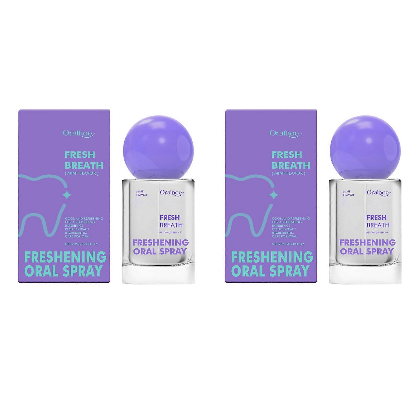 Oral Spray for Breath Care Convenient Travel-Sized Breath Spray for Date Kiss Artifact