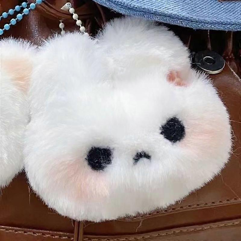 漫画かわいい表現ウサギぬいぐるみキーホルダーカワイイ人形ペンダントバッグチャーム