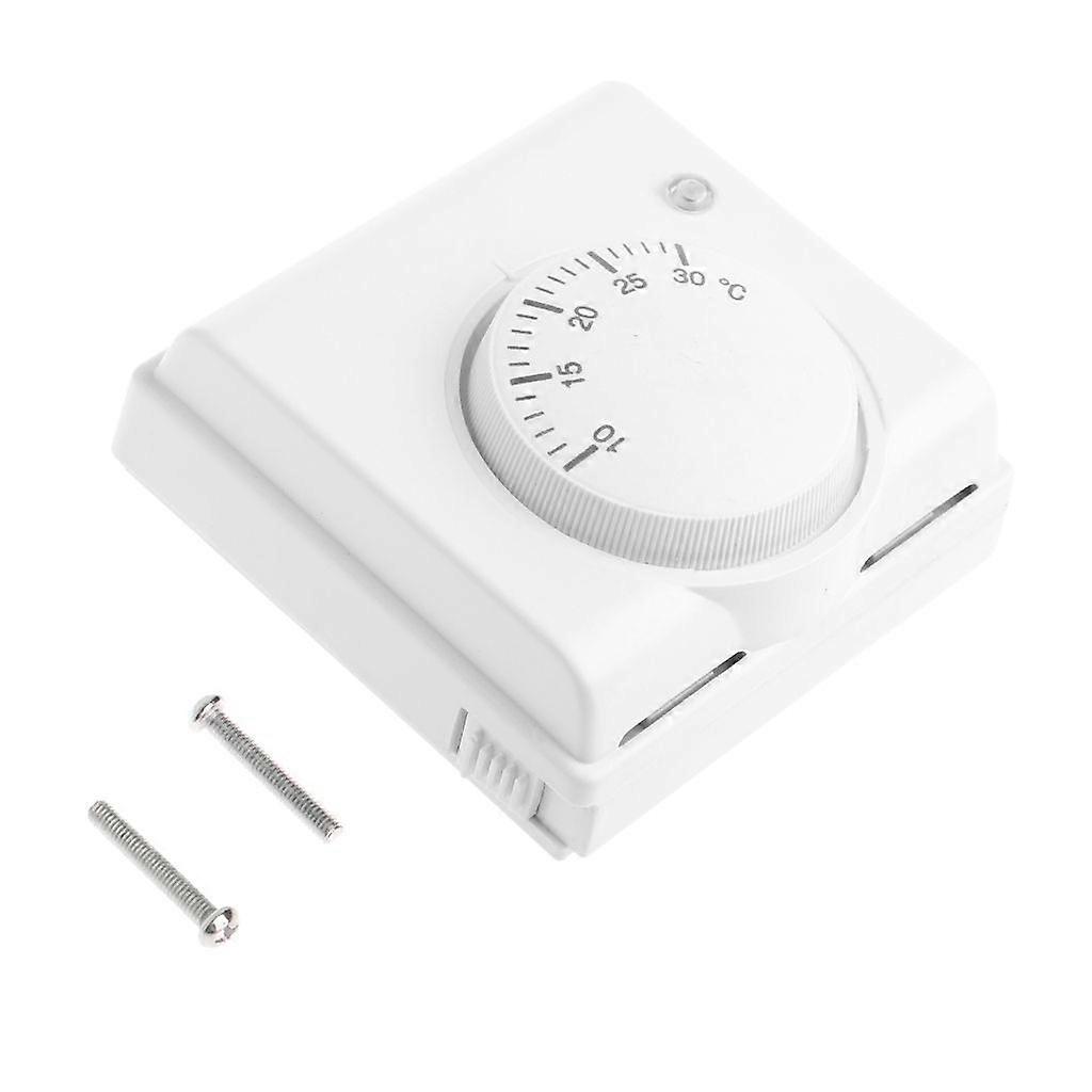 220V 6A Room Mechanical Thermostat Regulator Temperature Controller Durable