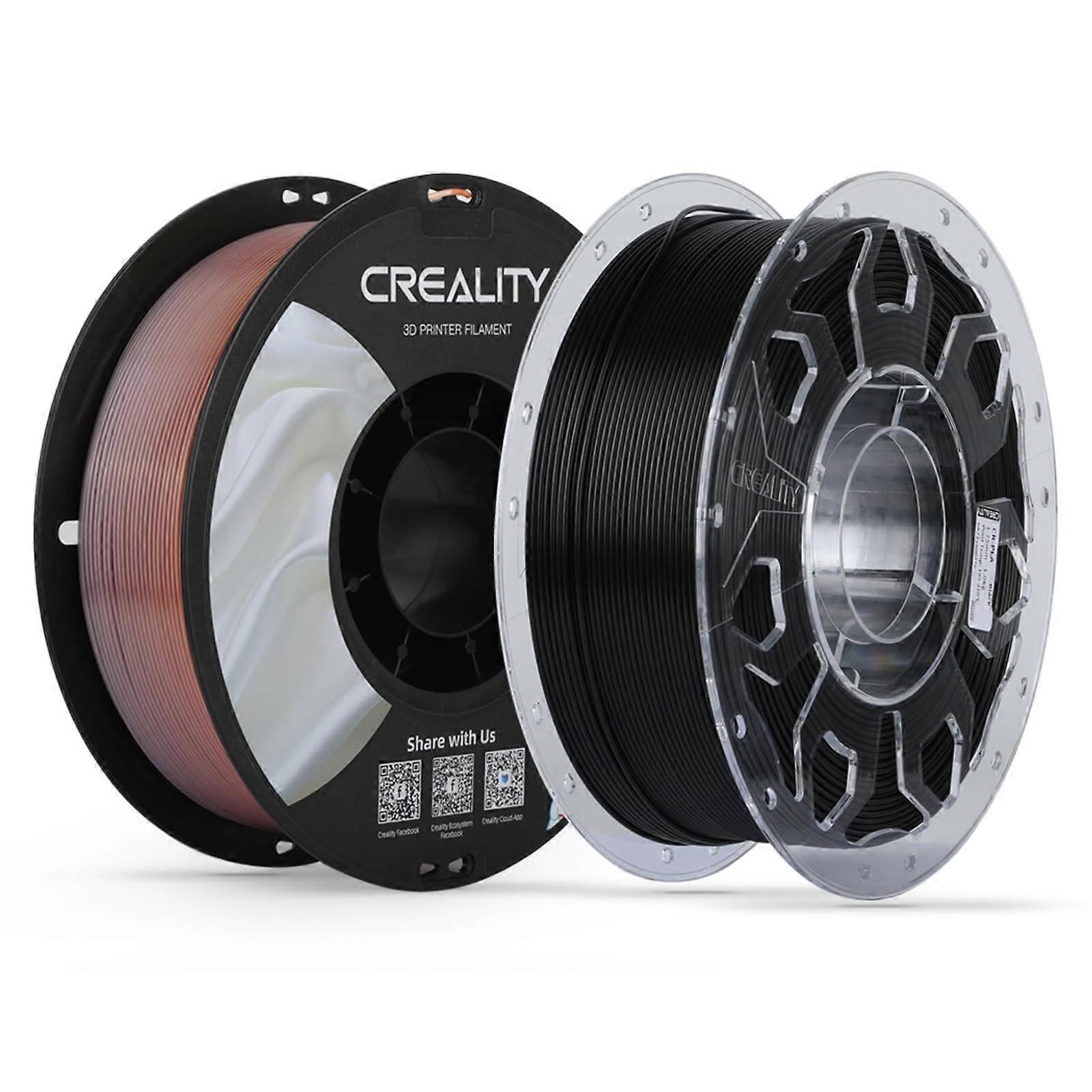2 Spools 3D Printer Filament Bundle PLA Filament 1.75mm for 3D Printing 1kg X 2 Spools