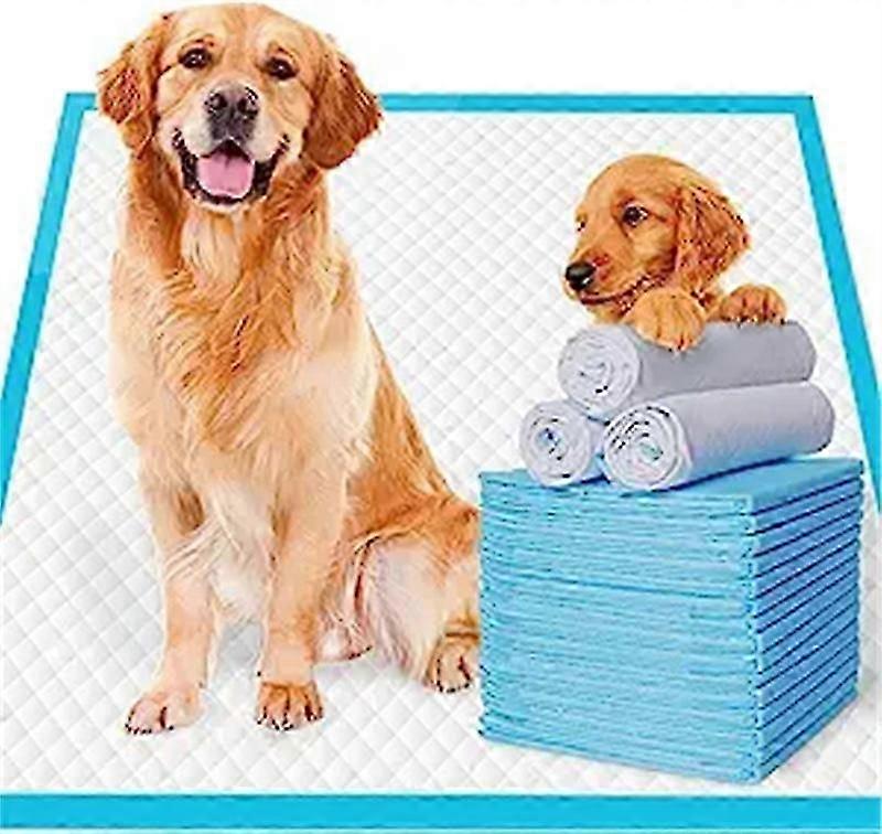Disposable Puppy Training Pads 100 Count Pee Pads for Dogs, Cats, Rabbits