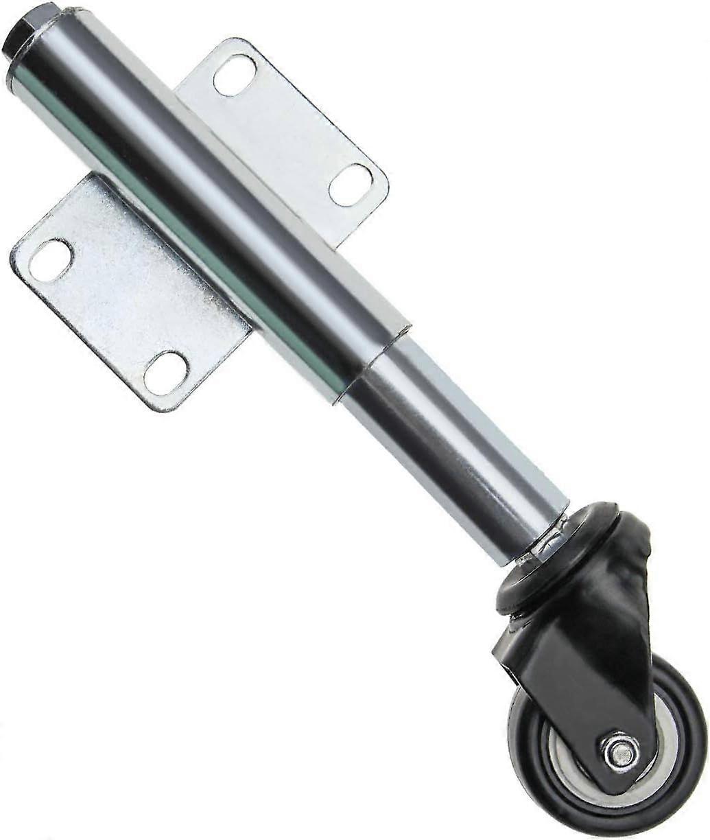 2 Inch Retractable Caster with Screw Nuts Polyurethane Door Wheel