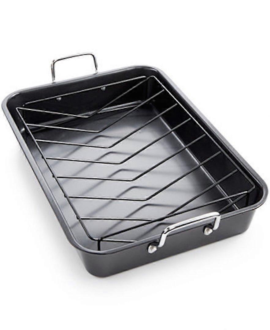 Nonstick Roaster and Rack for Cooking and Baking
