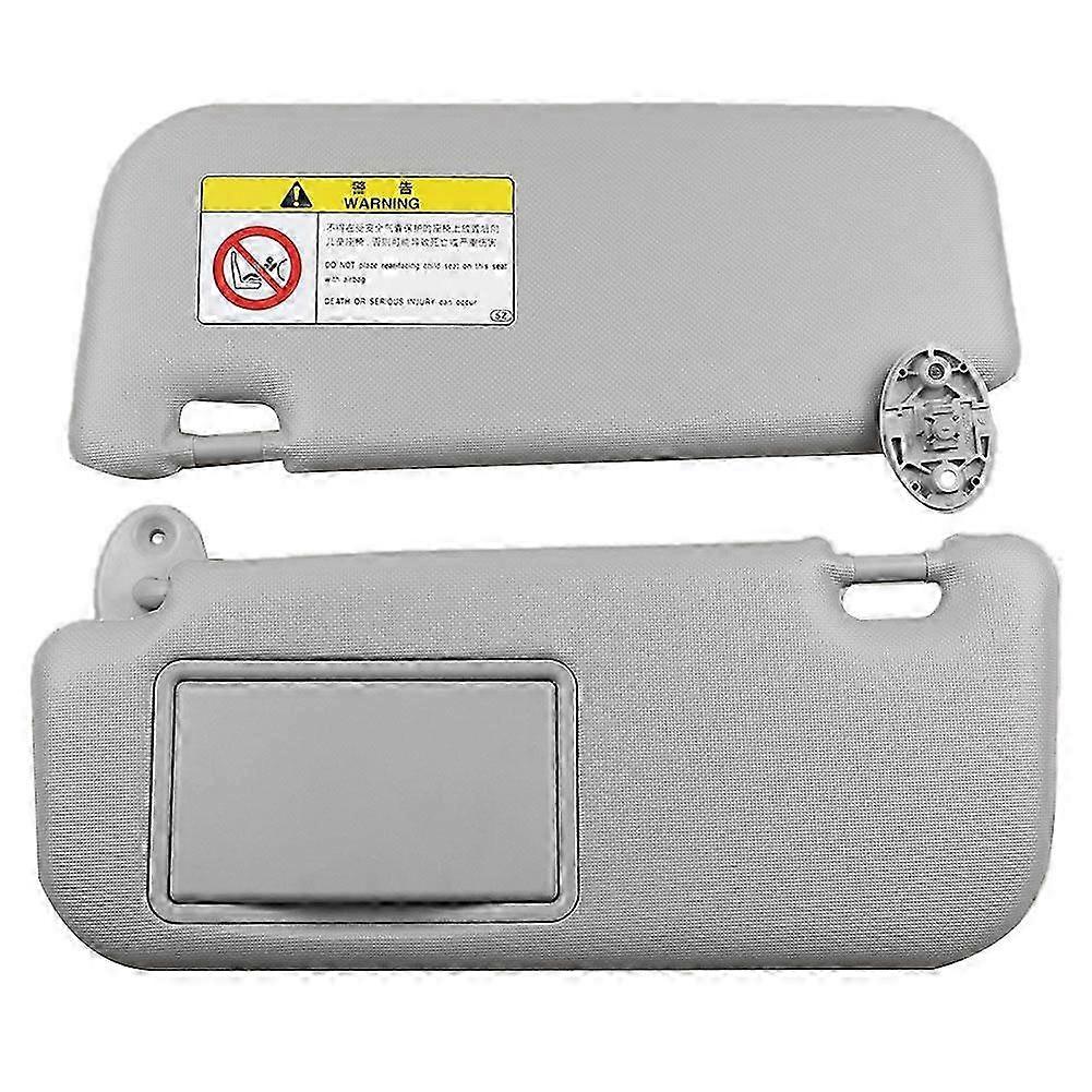 Car Sun Visor for 2014-2017 Gray