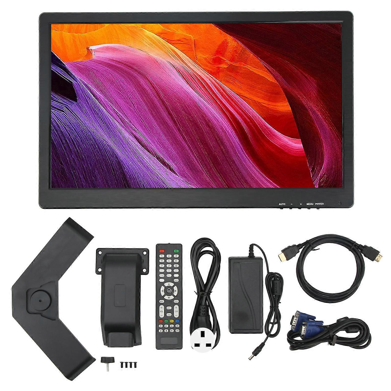21.5" HD LED Monitor - 1080p, Multi-Input, Speaker, Remote, UK Plug, Easy Install