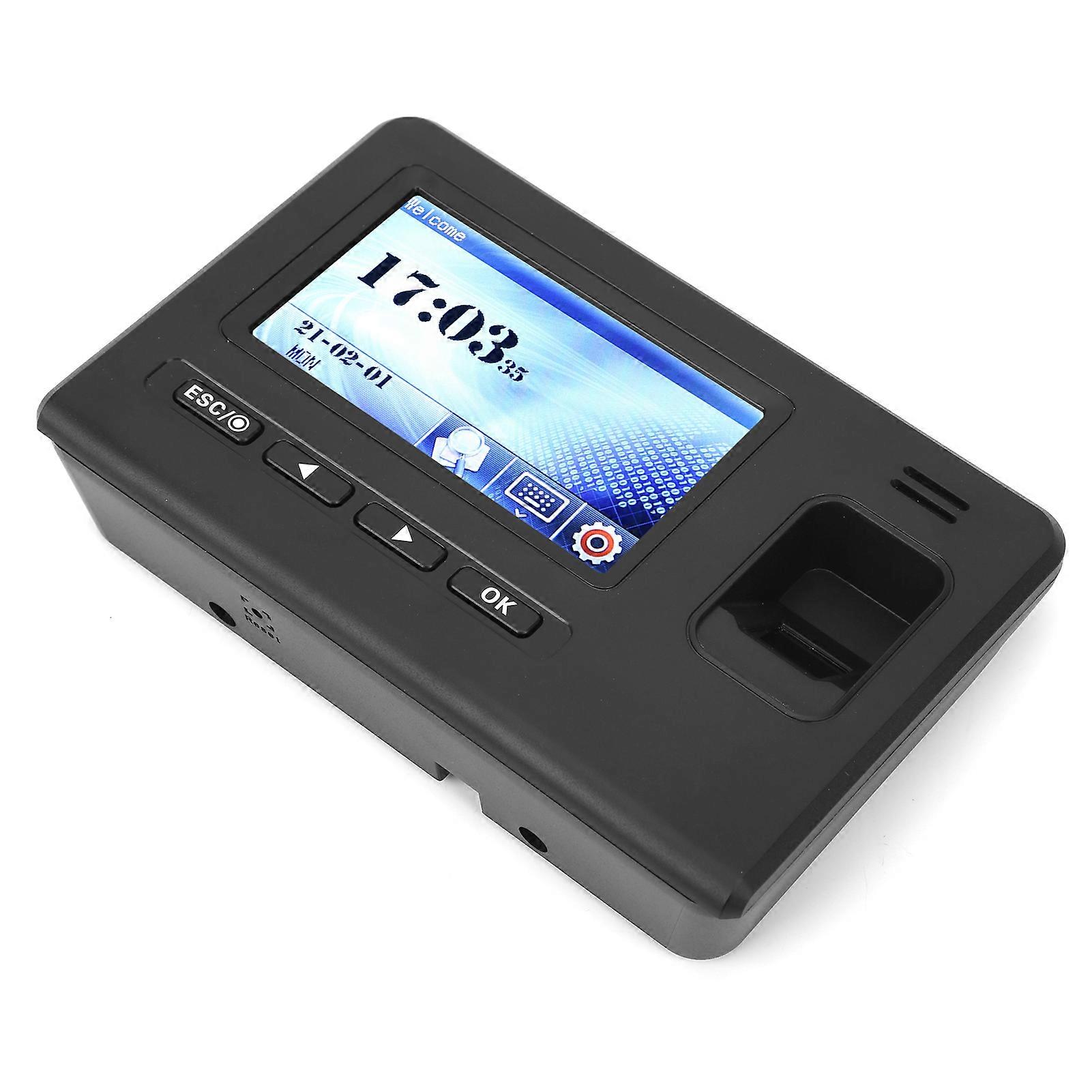 4.3in TFT Fingerprint Time Attendance Clock Recorder 1000 Capacity