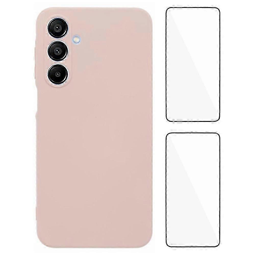 Wanlonfeng Rb3 Series For Samsung Galaxy A16 4g 5g Case With 2pcs Screen Film Precise Lens Hole Soft