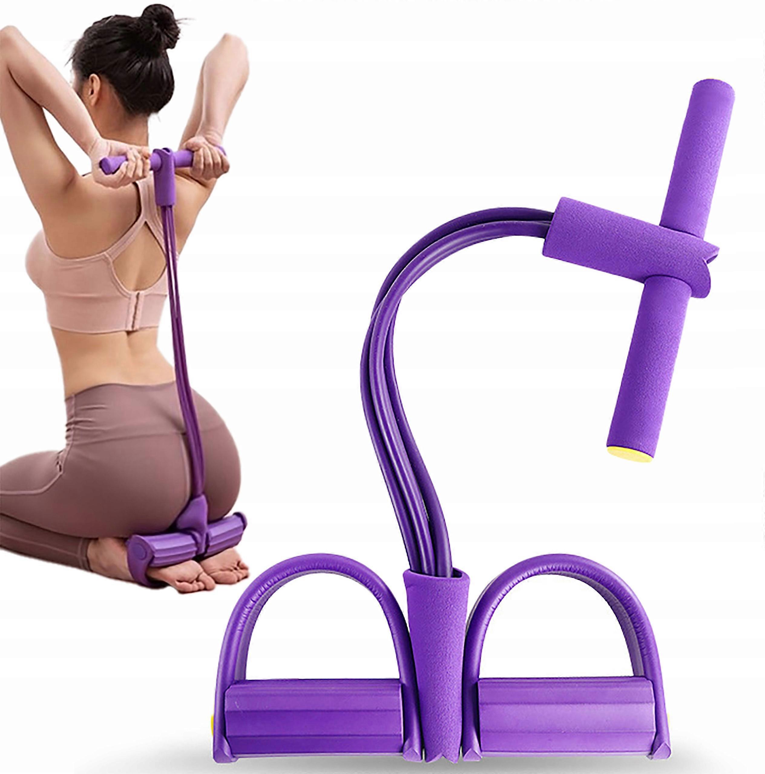 Expander Device For Exercising The Legs Of The Thighs Of The Abdomen Rubber