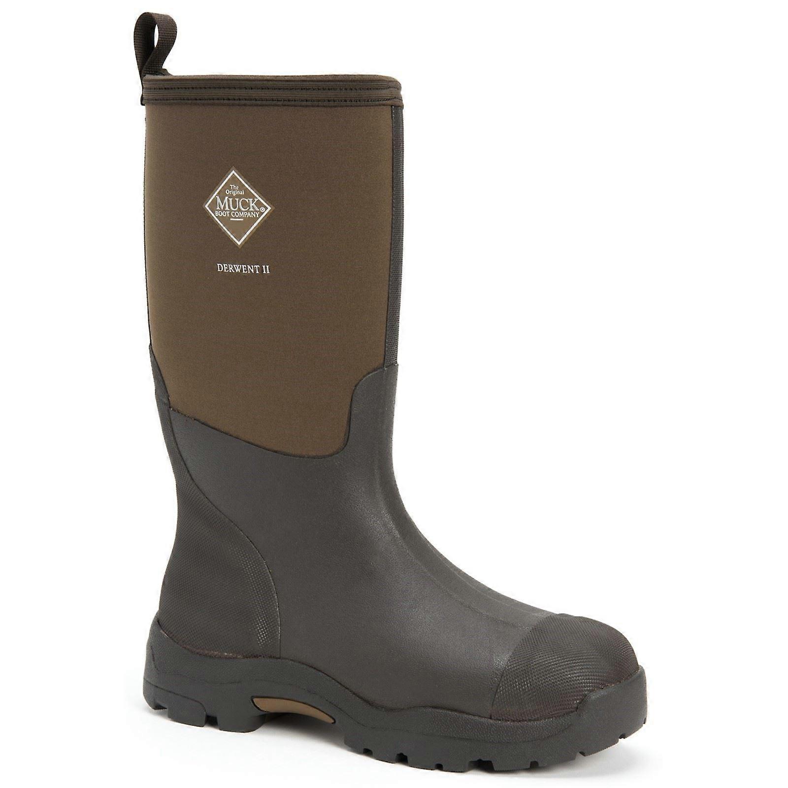 Muck Boots MB Derwent II Black Rubber/Neoprene Unisex Textile/Weather Wellingtons-14