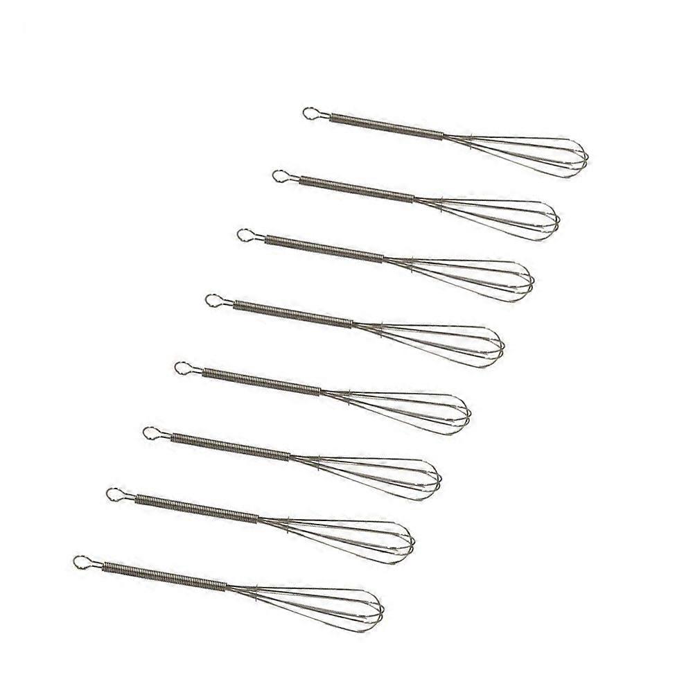 Compact Whisking Solution, MultiSizeSet From 7-Inch, DurableSteel NonScratch, LightweightHandle, EasyStorage, Hangs For Convenient Storage,