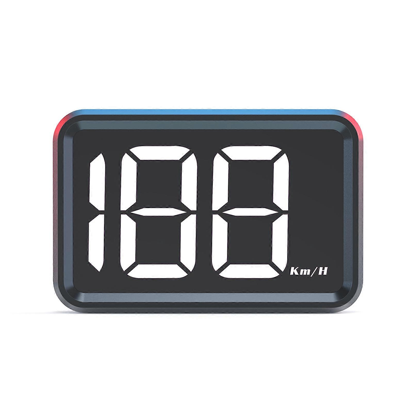 Heads-Up Digital GPS KM/H Speedometer for Car Trucks Plug and Play Large Screen High-definition Display