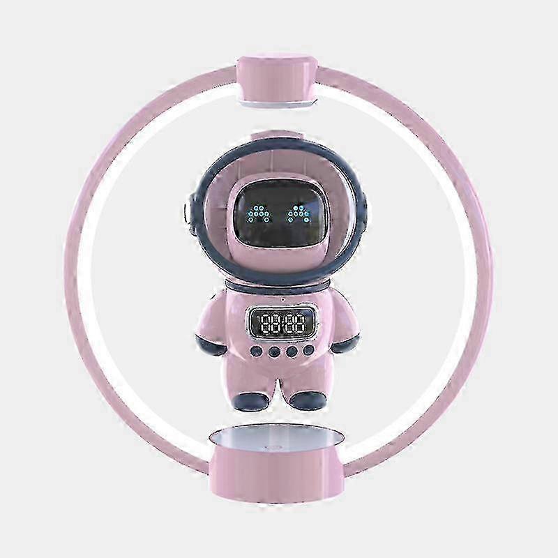 Pink Magnetic Levitation Intelligent Bluetooth Speaker