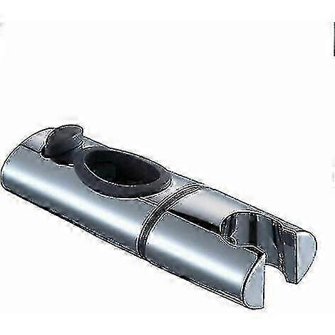 Krom ABS dusjhodeholder dusjstangklemme 360 ​​roterende hånddusjholder for ovale bad
