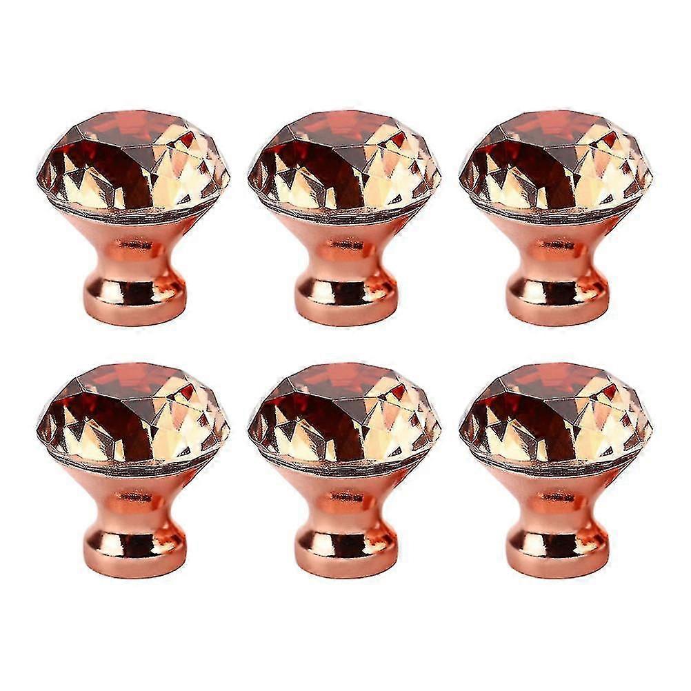 6pcs S Glass Knobs Board Pulls Er Knobs Kit Cabinet S Furniture With Screws( En)