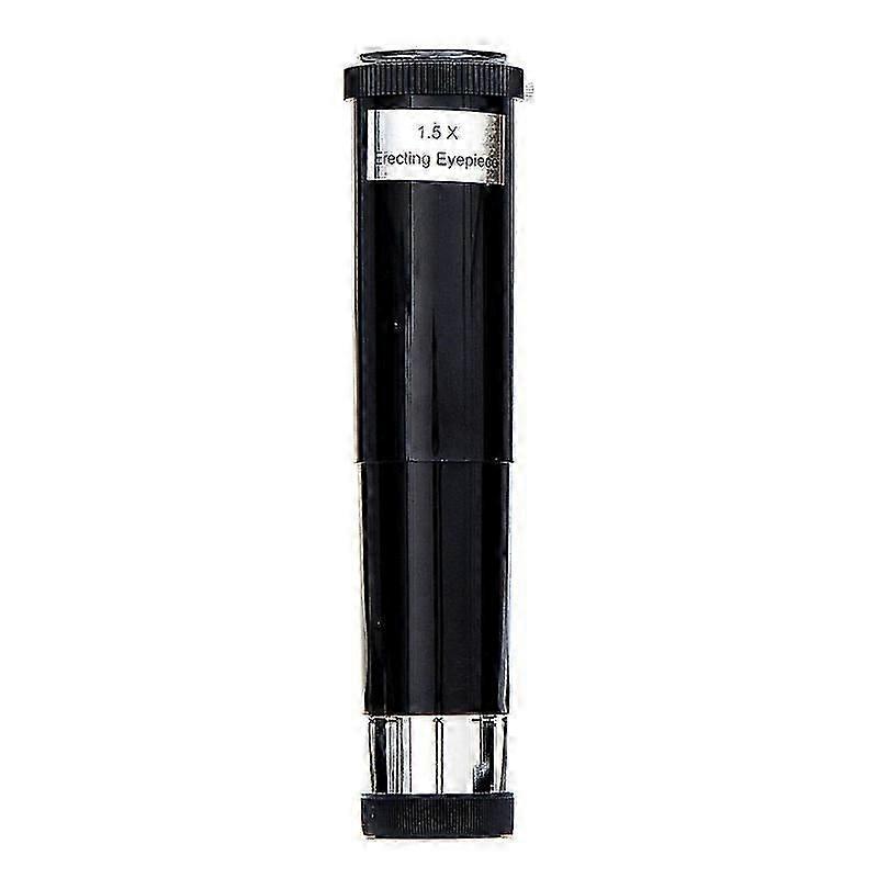 Ocular eretora de 1,25 polegadas 1,5X, lente Barlow para telescópio astronômico com porta de 1,25 polegadas