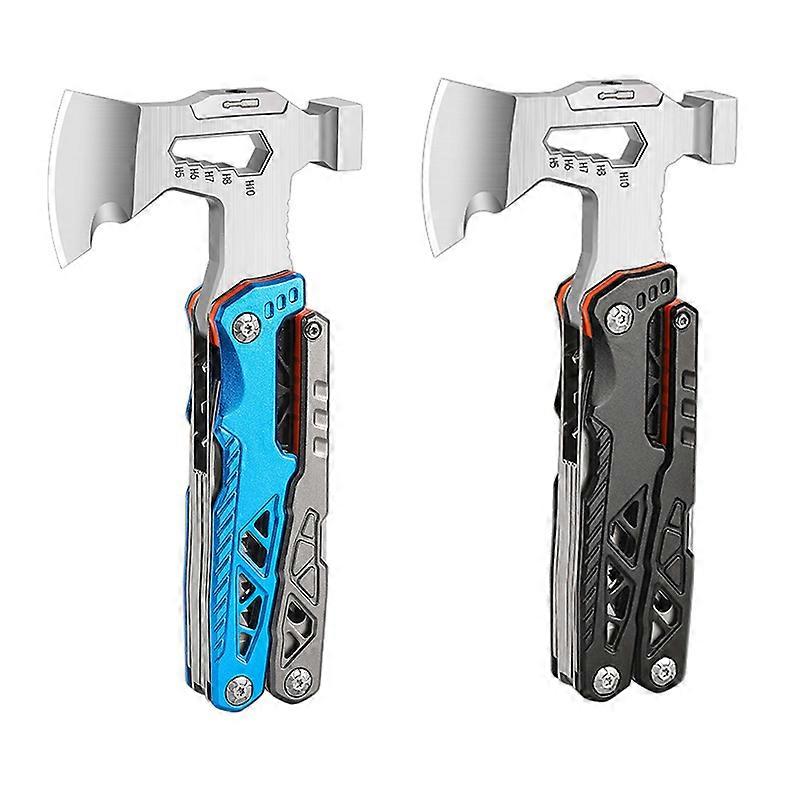 Outdoor Multifunctional Axe, Vehicle-mounted Hammer, Pliers, Firewood Splitting Tactical Axe Combination Tool