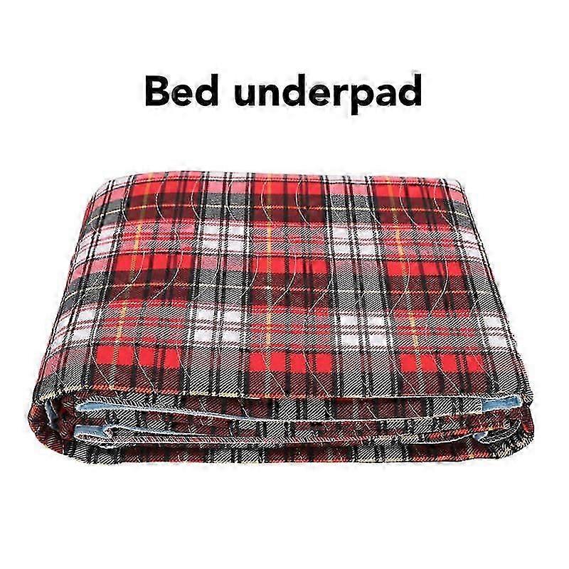 Adult Incontinence Bed Pad Absorbency Waterproof Reusable Cotton Urine Bed Pad for The Disabled for Elderly