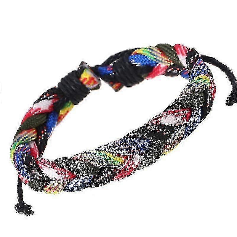 Weaving Umbrella Rope Bracelets - Colored Nylon Rope Woven Bracelet - Hand-colored Woven Bracelets