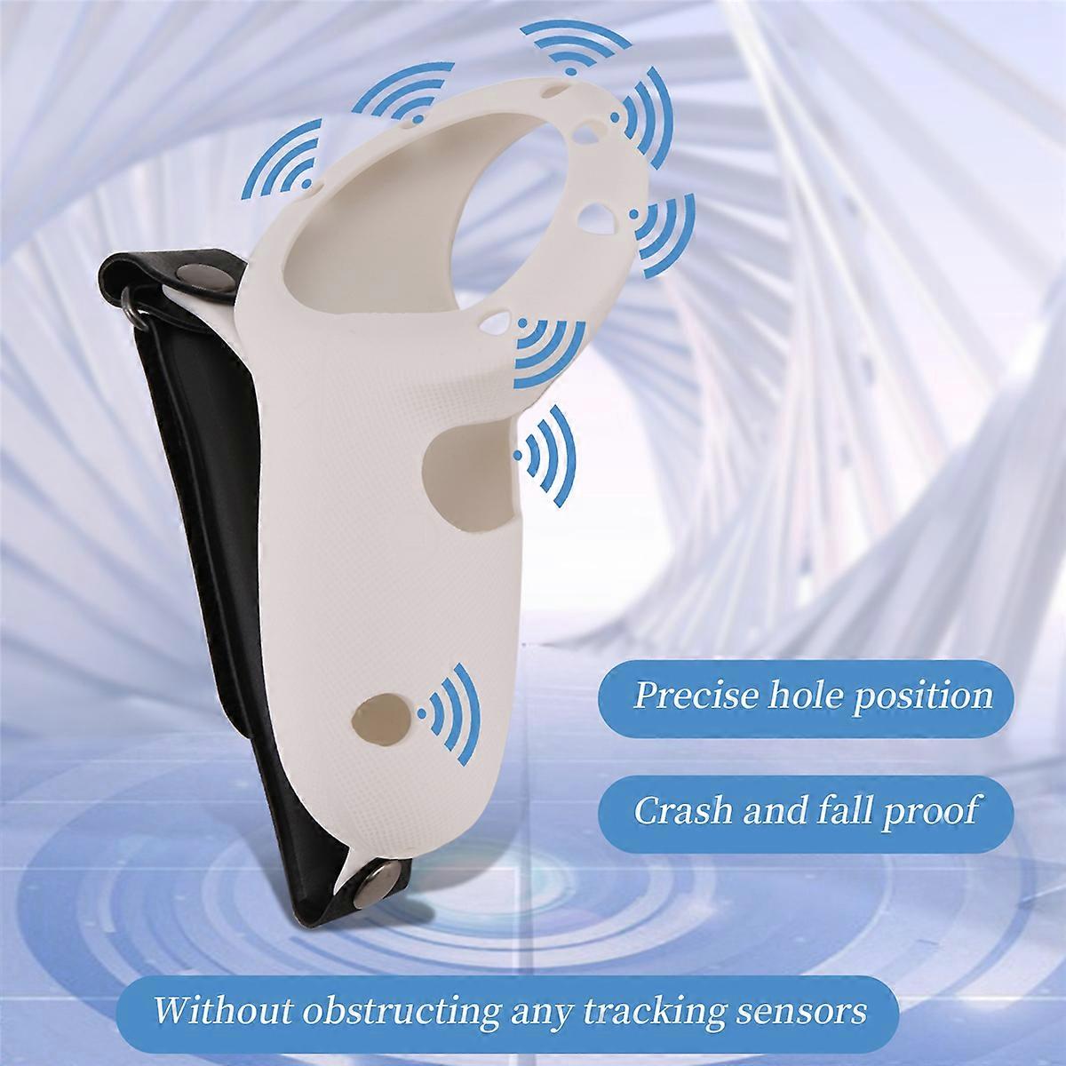 For 3 Controller Covers Lens Cap Light-Blocking, White