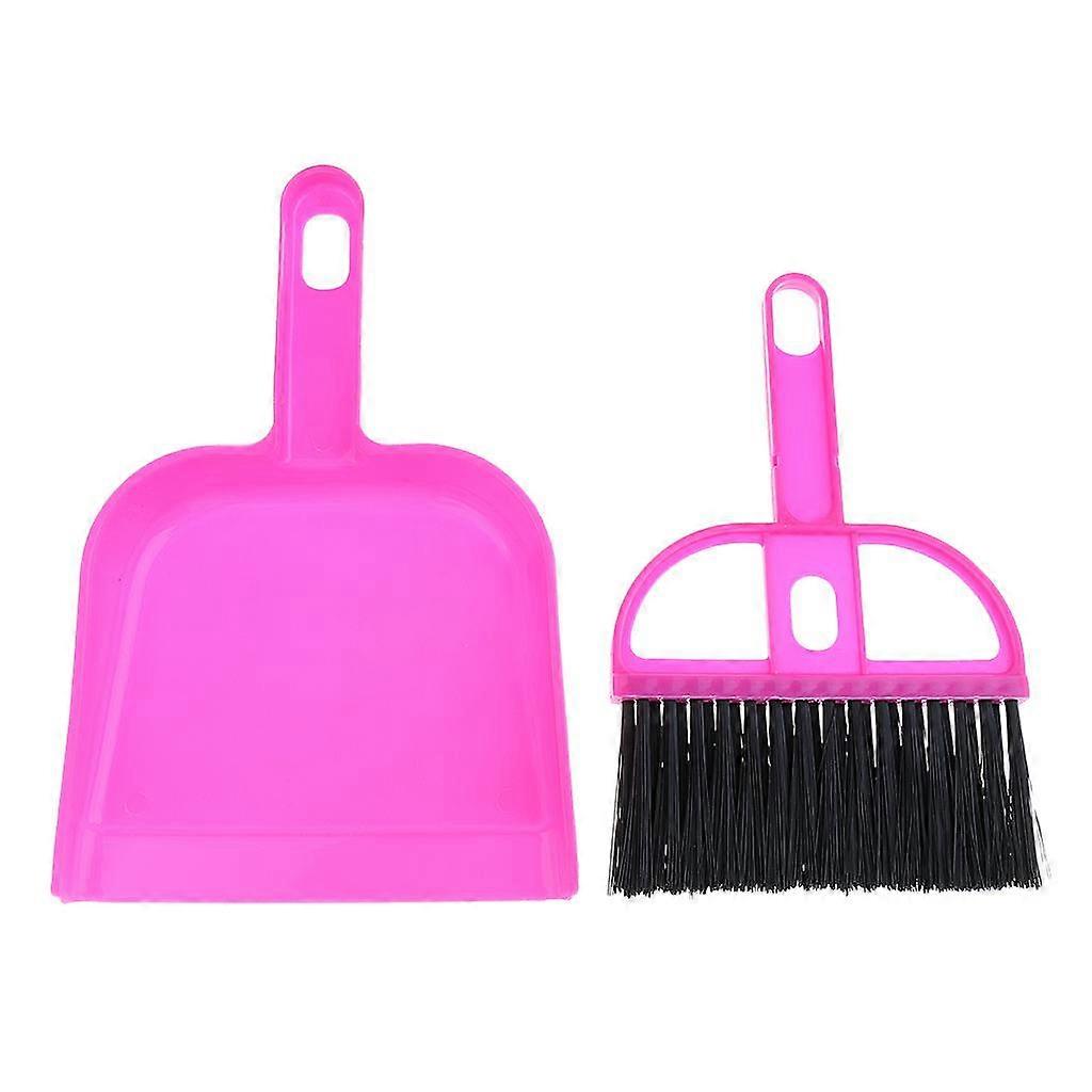 Plastic Table Dustpan Brush Broom Keyboard Cleaner Sweeper
