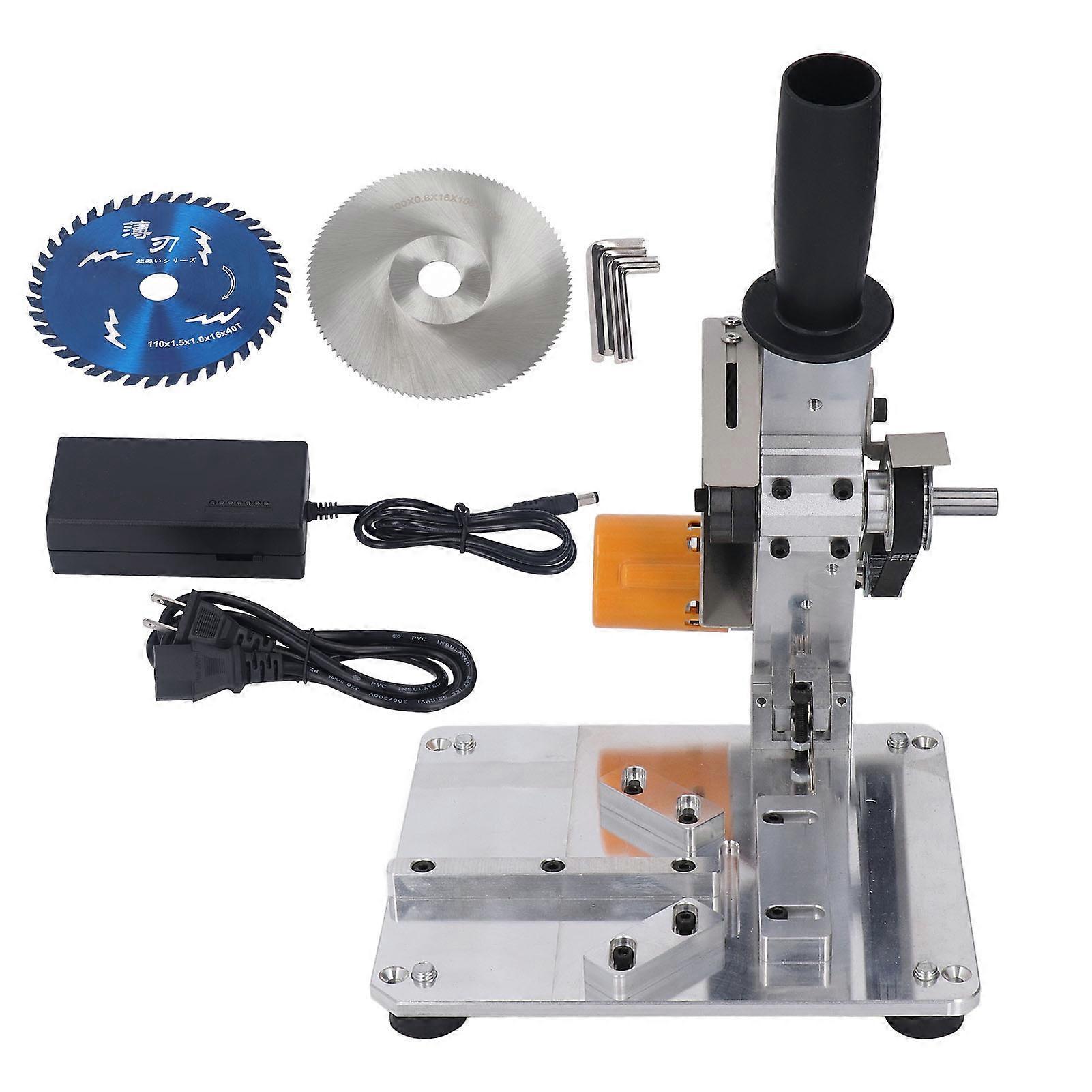 Table 96W 4000 To 9000RPM Speed Adjustable Low Noise Multifunctional Cutting Saw Machine with Blade
