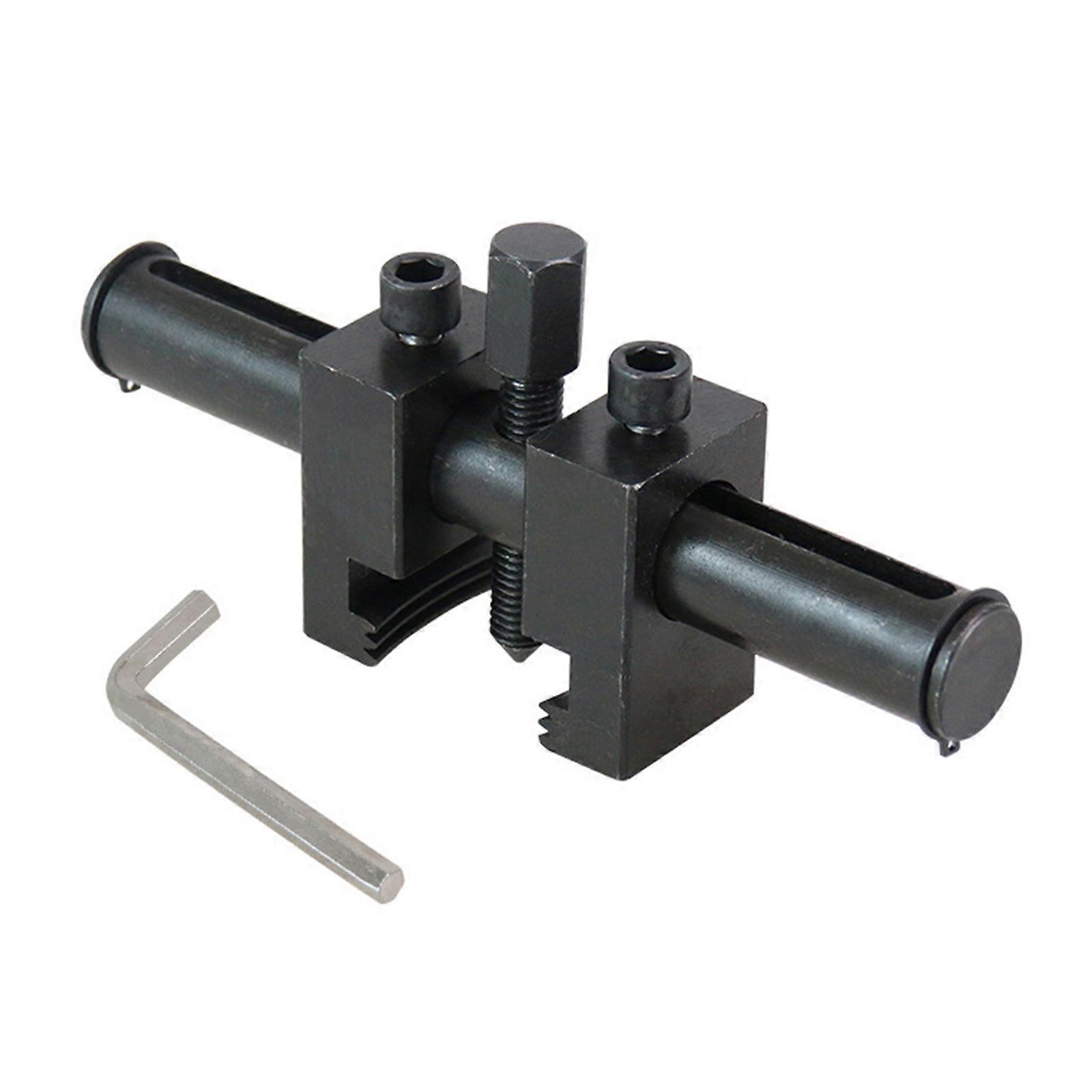 Adjustable Pulley Removal Tool Engine Crankshaft Puller Tool with Wrench Power Steering Pump Pulley Removal Tool
