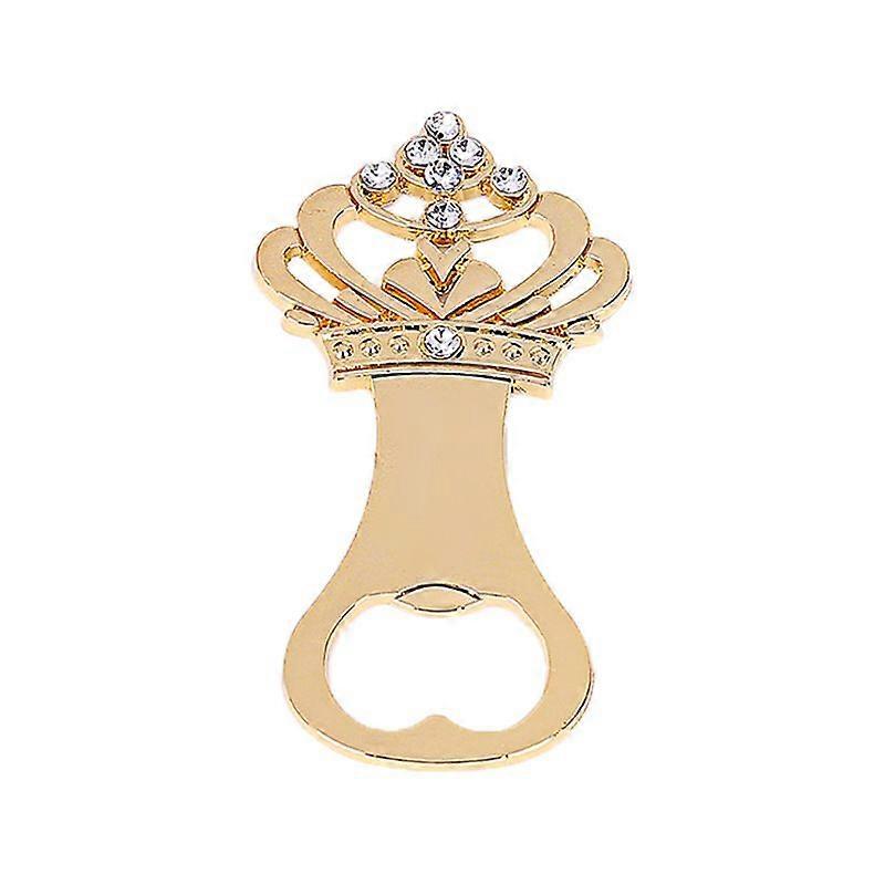 Creative diamond crown corkscrew wedding gift home beer opener