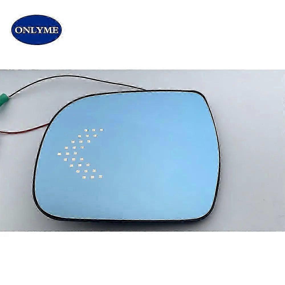 CompatibleCar convex blue heated mirror glass with turn light Suitable for toyota Sienna 2011 2012 2013 2014 2015 2016 2017 2018 2019