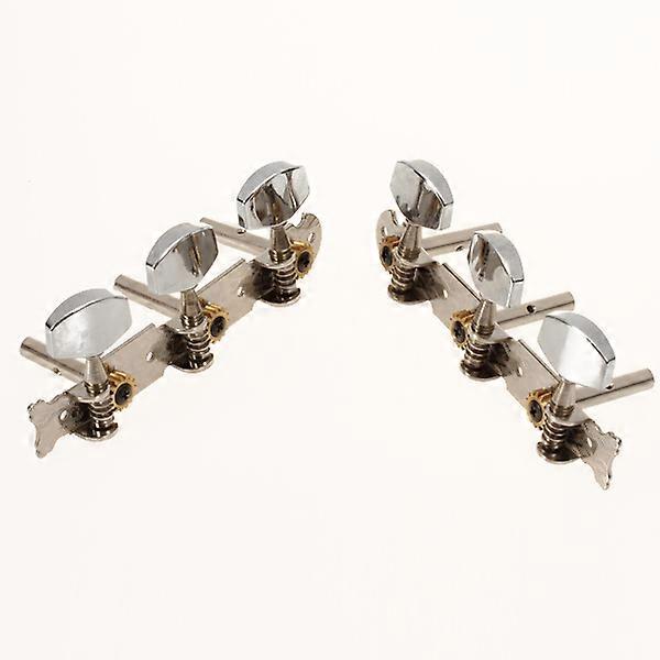 Guitare classique Corde Accordage Chevilles Clés Mécaniques Mécaniques Tuners w. Chrome Tip Set