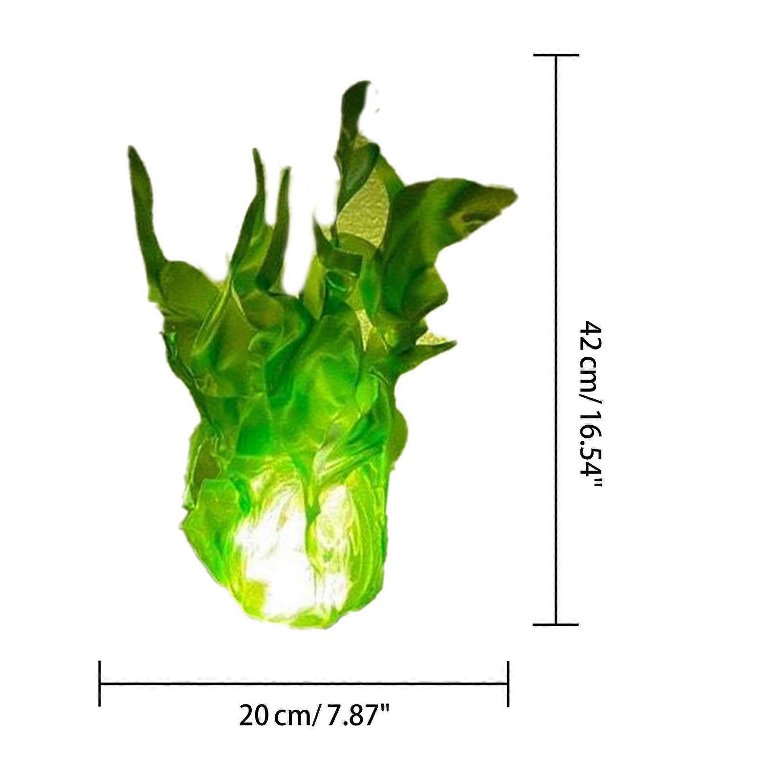 Halloween Floating Fireball Props Role-Playing Floating On for Palm Fireball Props LED Lights Glowing Visualized Decor F  Red