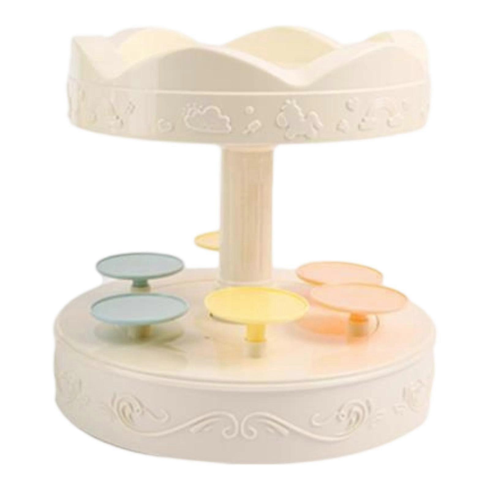 Rotary Dessert Machine Double Layer Sushi Holder for Birthday Event Festival