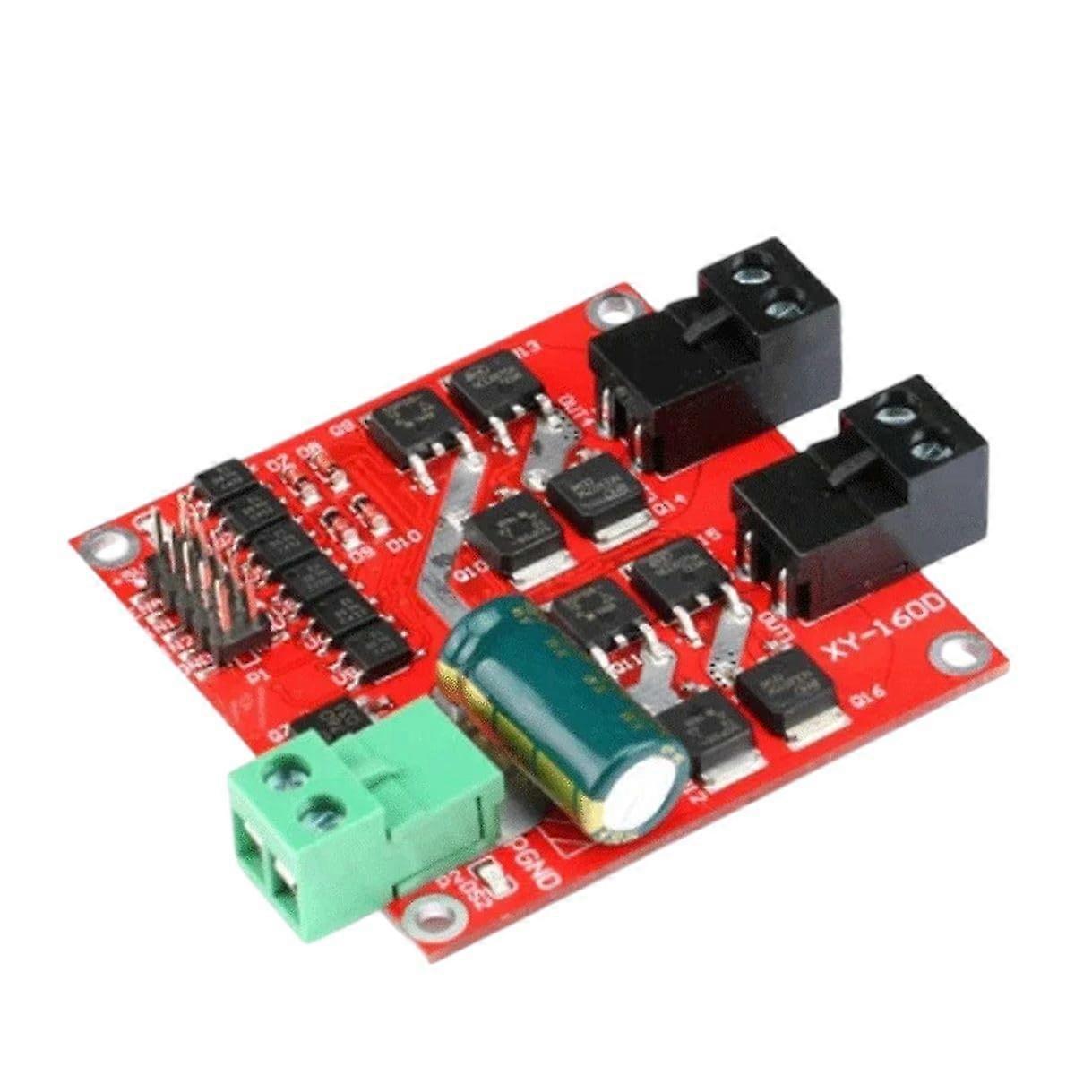 Dual Channel DC Motor Driver Module 160W 12V 7A 24V HBridge L298 Logic Control Signal