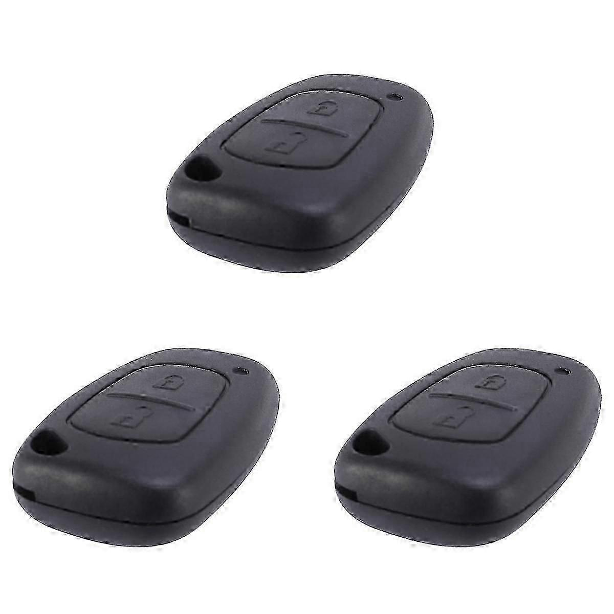 3X Remote 2 Button Key Fob Case for Opel Movano/Vivaro Trafic