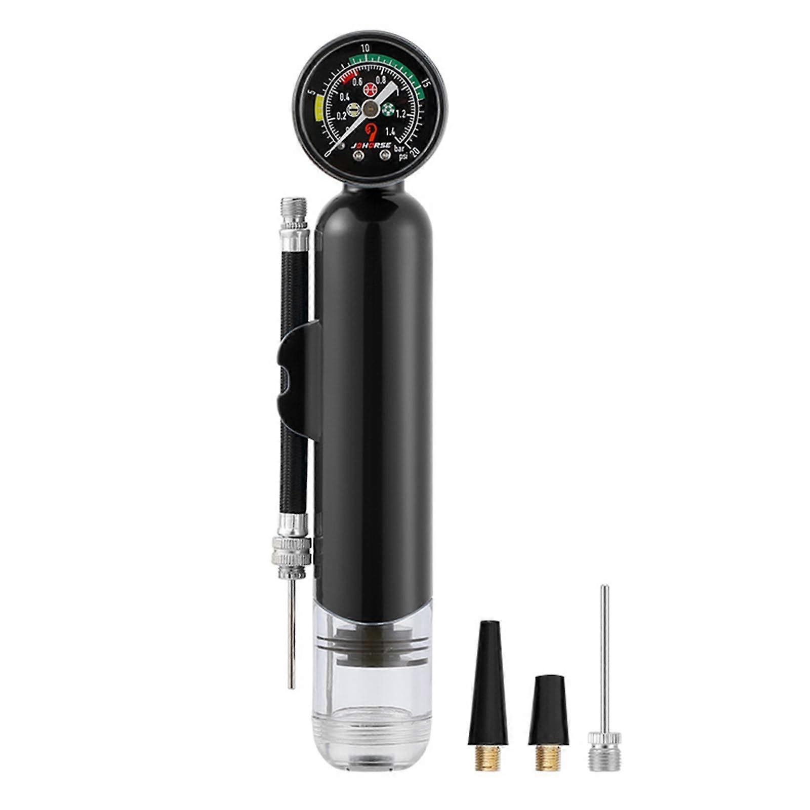 Basketball Inflator Handheld pump with pressure gauge 20psi air pump Inflation pump tool Easy to operate to use