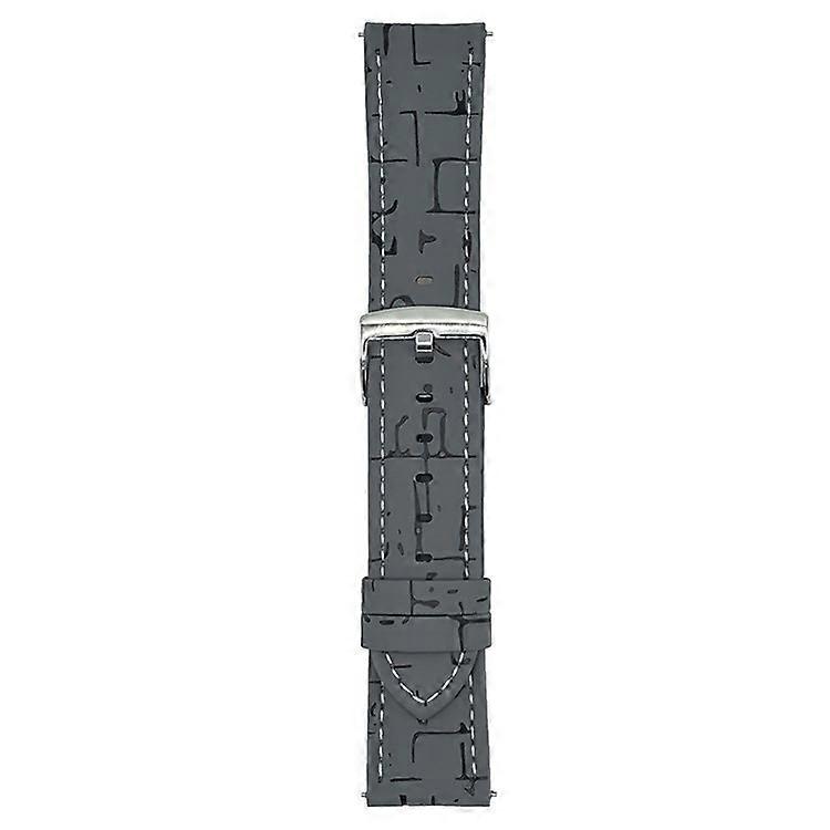 Leather Wrist Straps with Pattern Compatible For Huawei Watch GT 5 46mm 22mm Universal Watch Bands