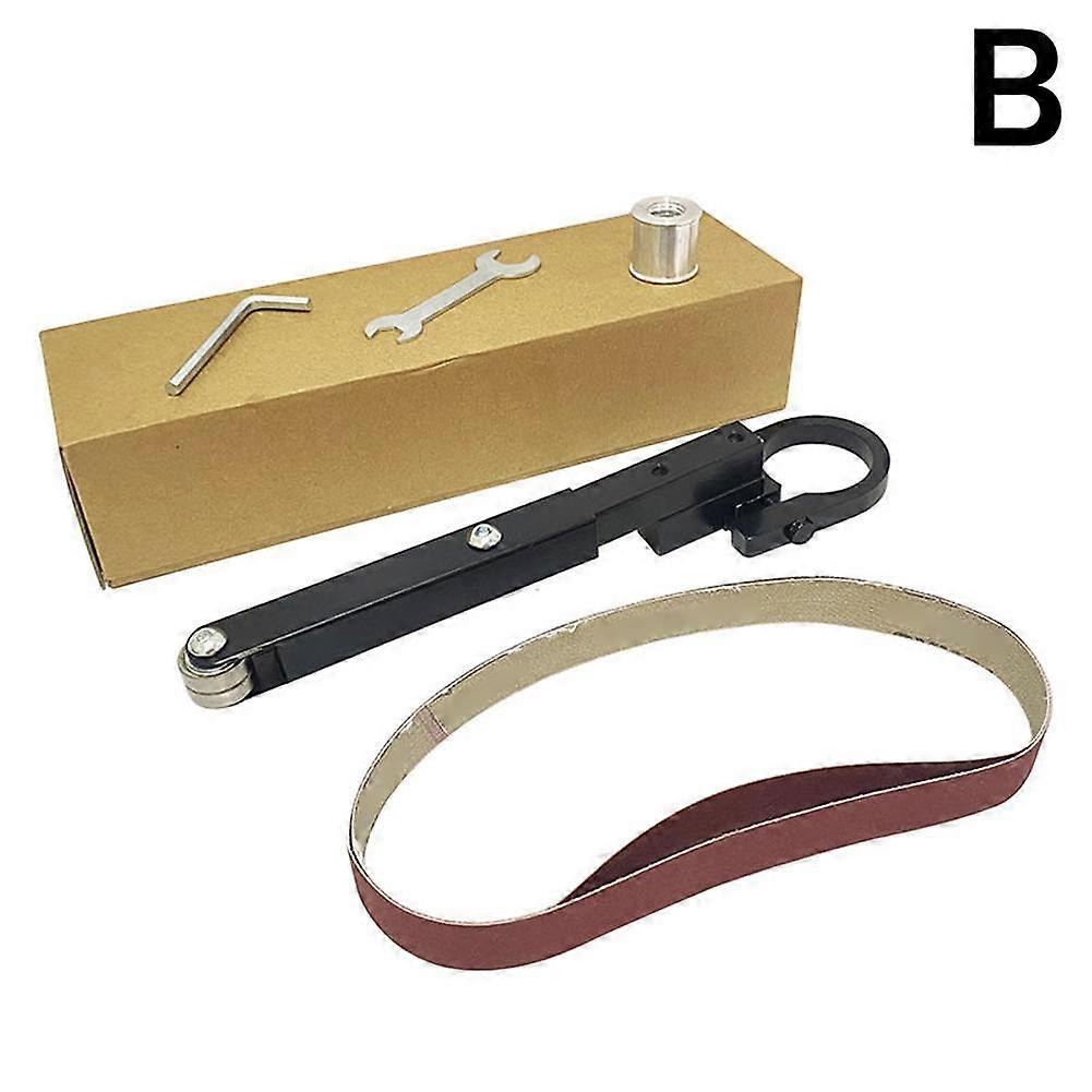 100 Angle Grinder Modified Belt Machine Woodworking Belt Machine 125 Angle Grinder Mini Belt Machine Universal B