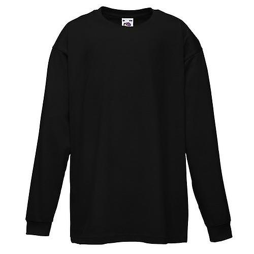 Fruit Of The Loom Childrens/Kids Long Sleeve T-Shirt (Pack of 2)