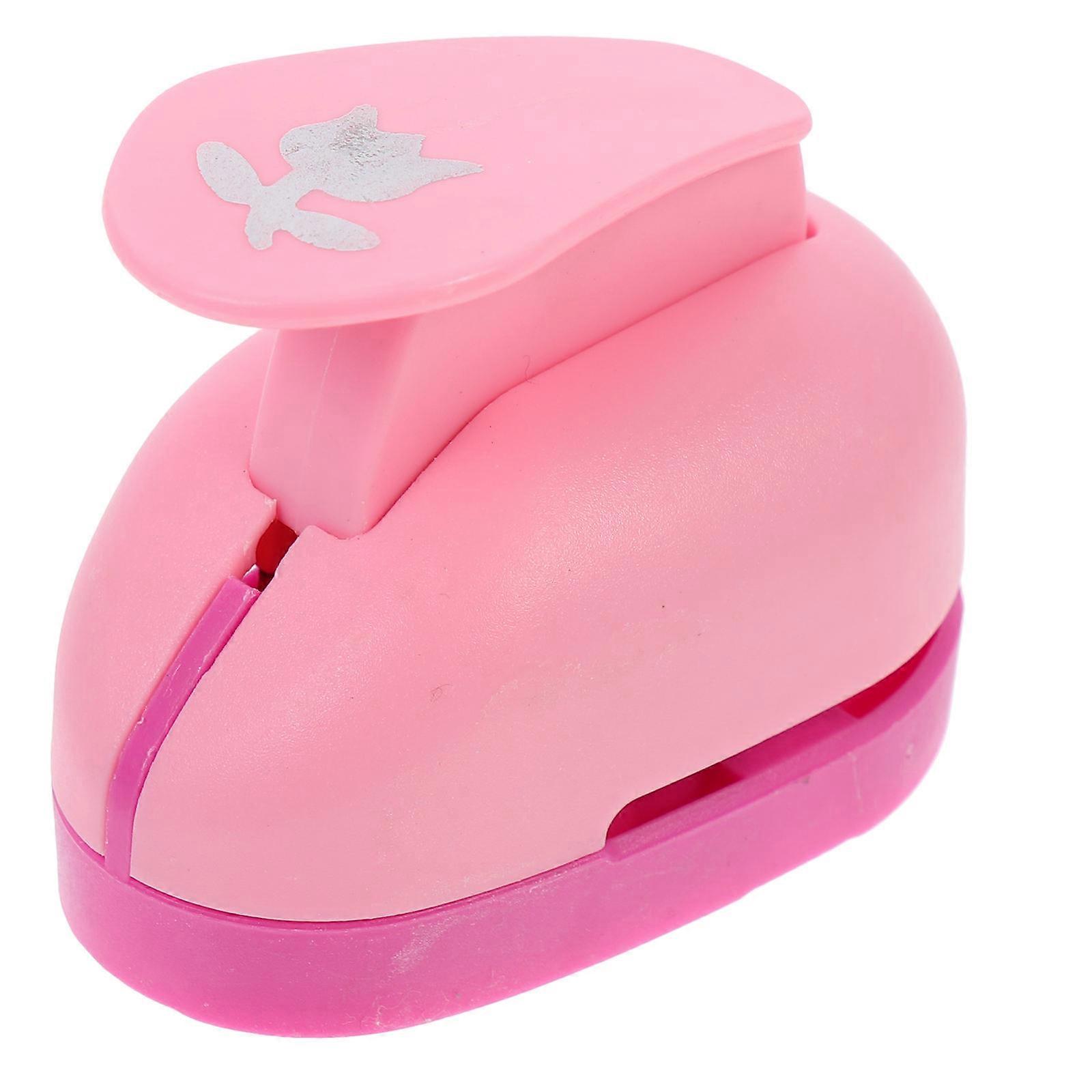 Scrapbooking Punch Tool for DIY Enthusiasts, Great for Patterned Cuts, Lightweight Handle