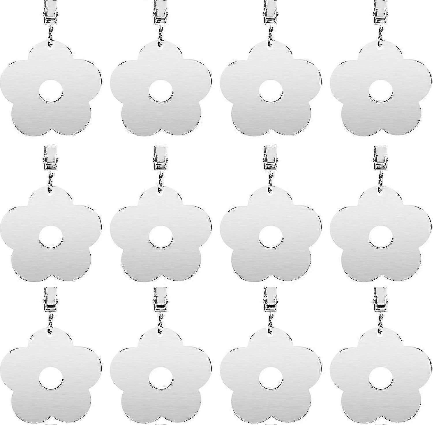 Tablecloth Weights, 12 Pcs Extra Heavy Tablecloth Weights, Garden Outdoor Tablecloth Weights