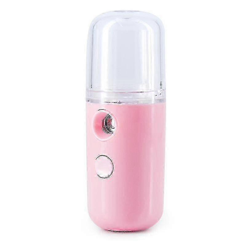 Leuke draagbare mini-USB-luchtbevochtiger - Quiet Cool Mist Diffuser (roze)